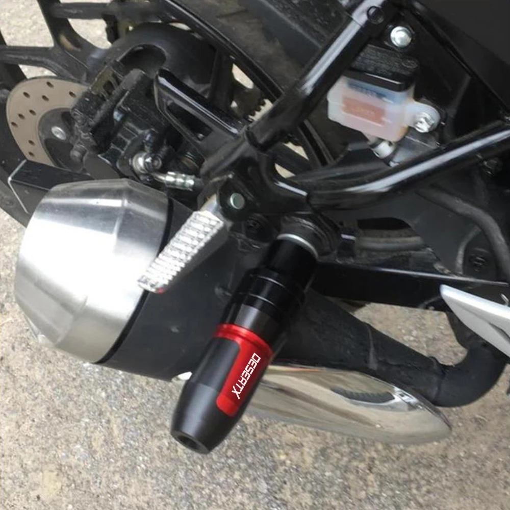 Per Ducati Desertx 2022 2023 2024 Cnc Frame Slider Crash Protector Moto Engine Crash Pad Protection Desert X Accessori