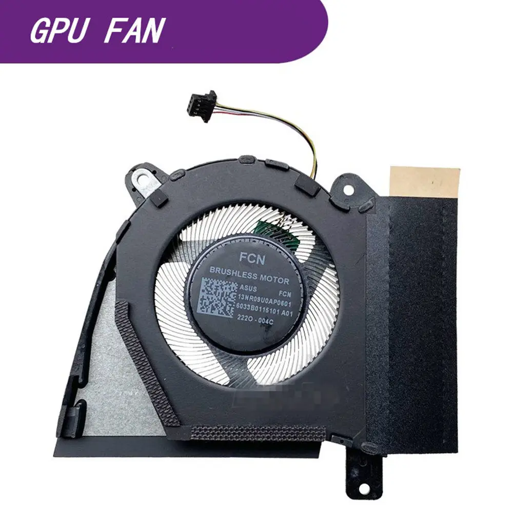 New laptop CPU cooling fan Cooler for ASUS ROG Zephyrus G14 2022 GA402R GA402RJ GA402RK 13NR09U0AP0901 13NR09U0AP1001