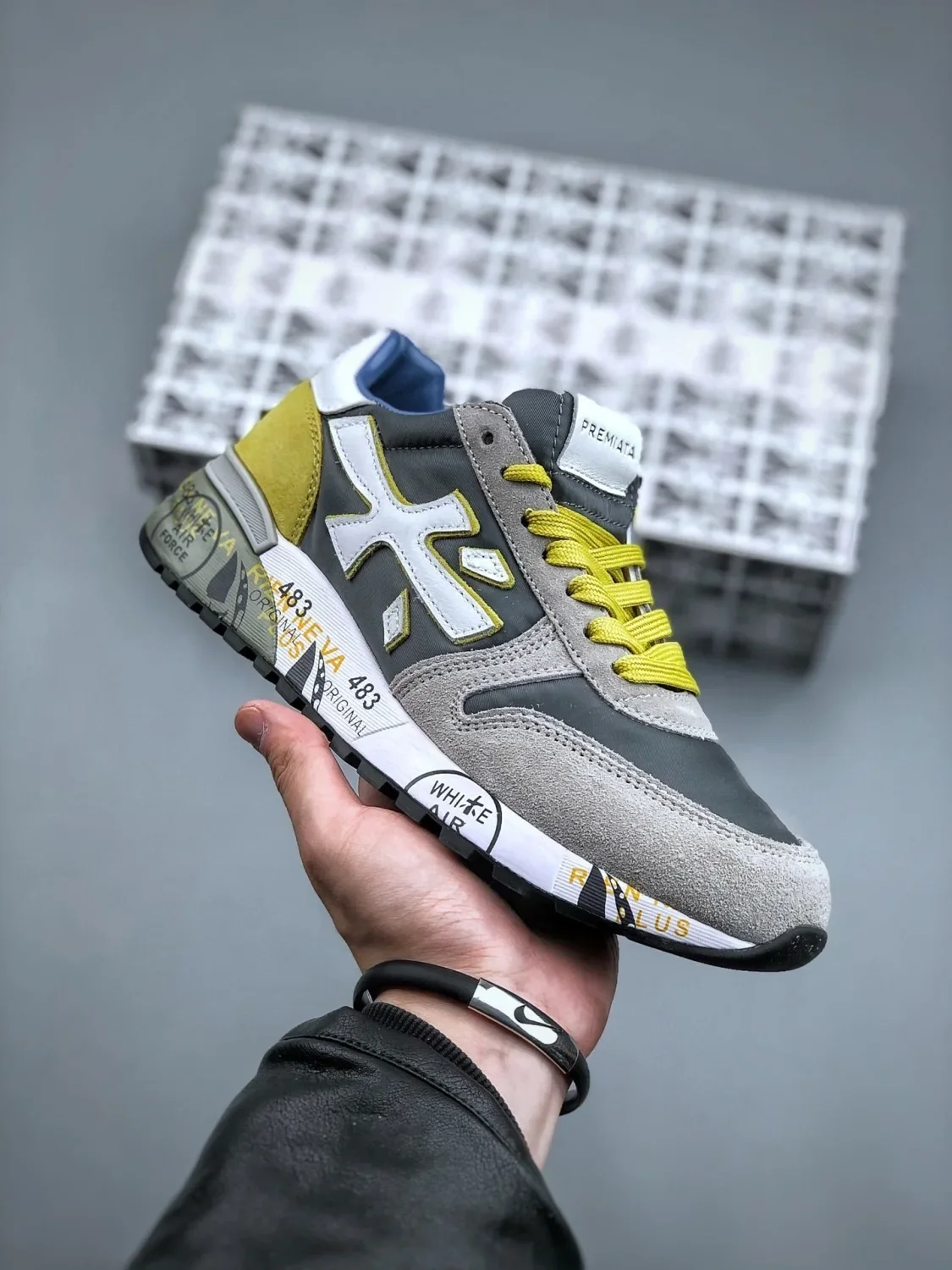 Premiata Mick 6168 Low-top Sneaker Casual Shoe Italian Brand sports shoes casual shoes