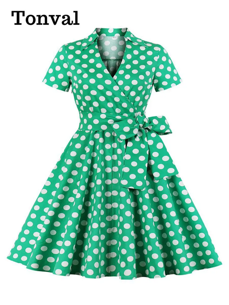 green emerald velvet dress Cute & Comfy Polkadot Dress- Green – The King's Daughter Boutique
