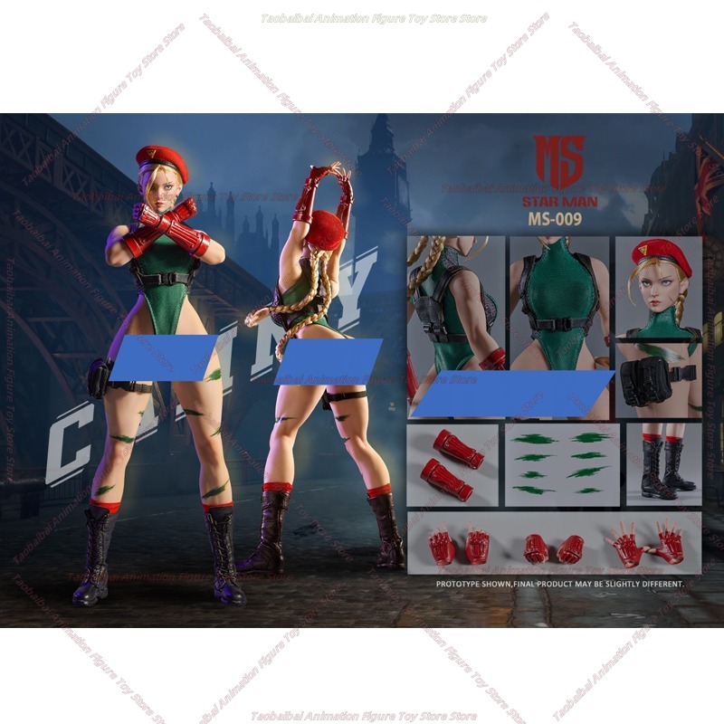 STAR MAN MS-009 Street Fighter Jiami 1/6 Medical Plastic Body Female Soldier Action Figure Toy Collection Gift Original in Stock