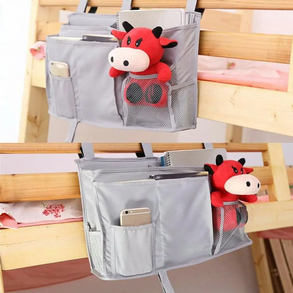 Bedside Pocket Hanger Bedroom Bag Hanging Storage Waterproof Oxford Fabric Organizer Baby 4