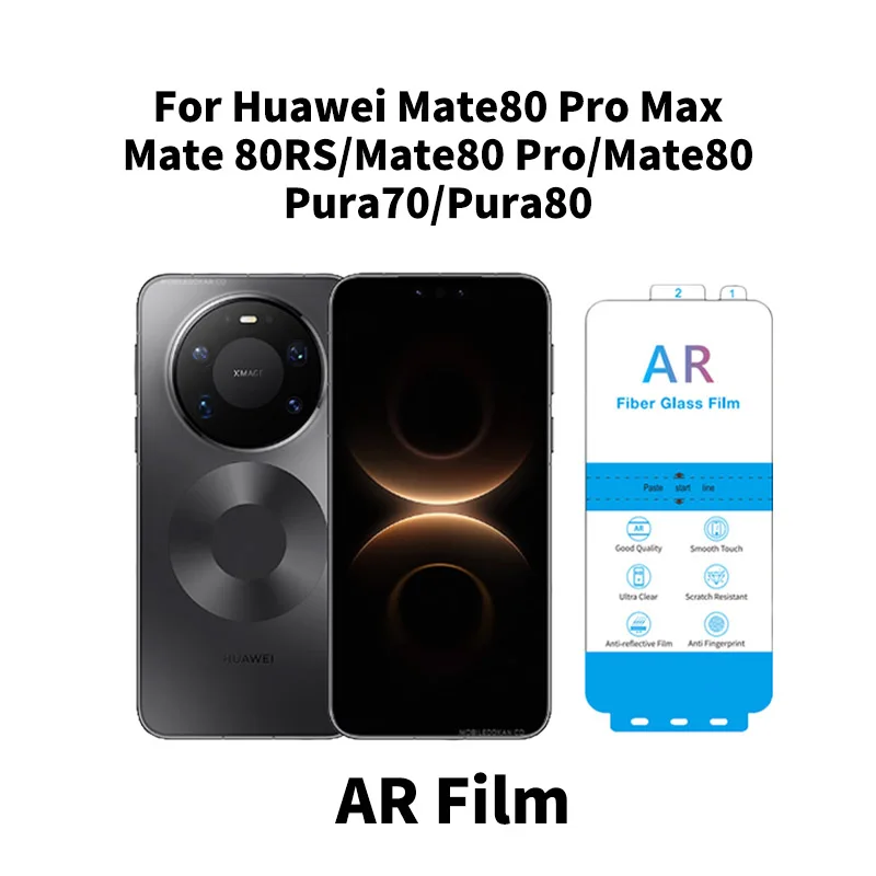 Enhanced Screen Protector - HD Clear AR Fiber Film (2-Pack)