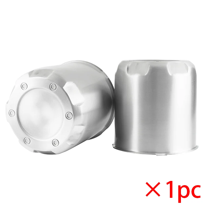 CFPerformance 1 Stück/4 Stück 130mm/5,15 Zoll Aluminium Durchsteck-Zentralkappen für Universelle LKW-/Anhänger-Fahrzeug-Außenzubehörteile – Detail 6