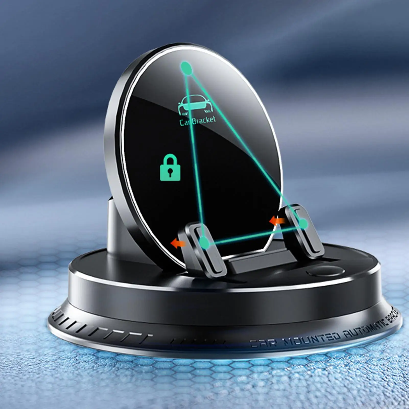 Car Dashboard Phone Holder 360 Degrees Rotation Phones Holder Mount Smart Sensing Cellphone Support for Automobile accessories