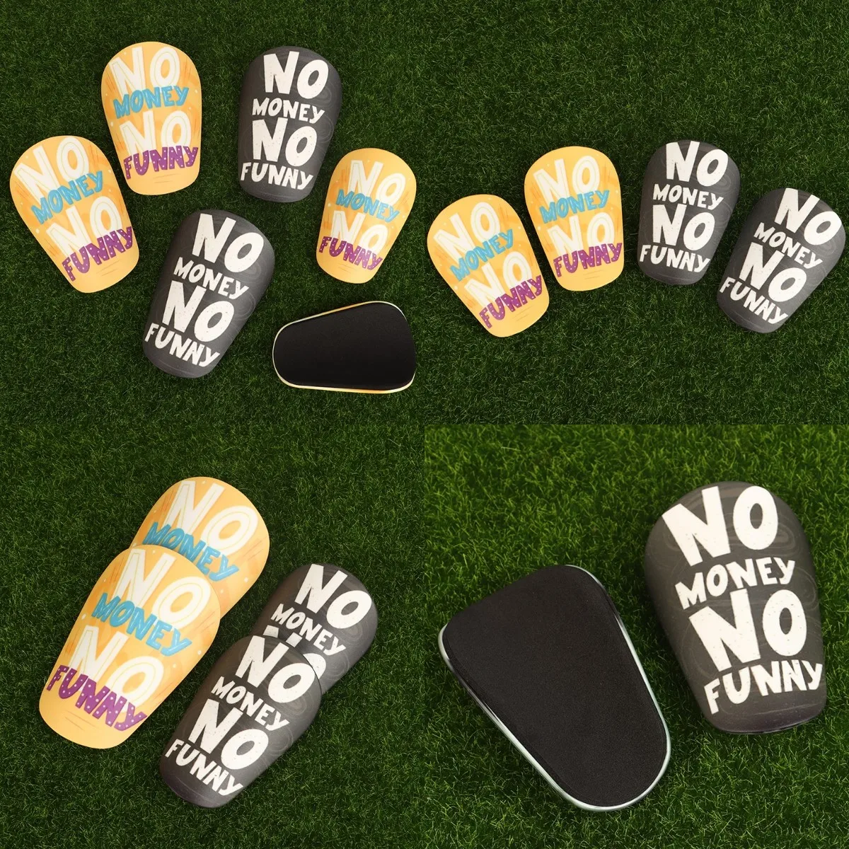 1Pairs Mini Shin Pads Shock Absorbing Soccer Leg Protector For Kids Adult Football Shin Guards Soccer Training Shank Board