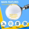 20 Sheets Matte Self-Adhesive Laminate Sheets, A4 Size(8.3x11.7 Inch)Transparent, Waterproof, Easy to Apply, with Protects Photo 5
