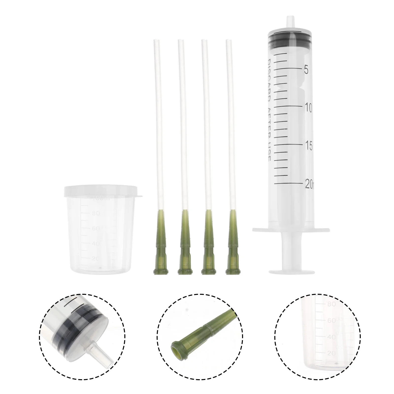 

1 Set Pet Feeding Measuring Cup Plastic Measuring Cup Baby Feeding Cup for Bird