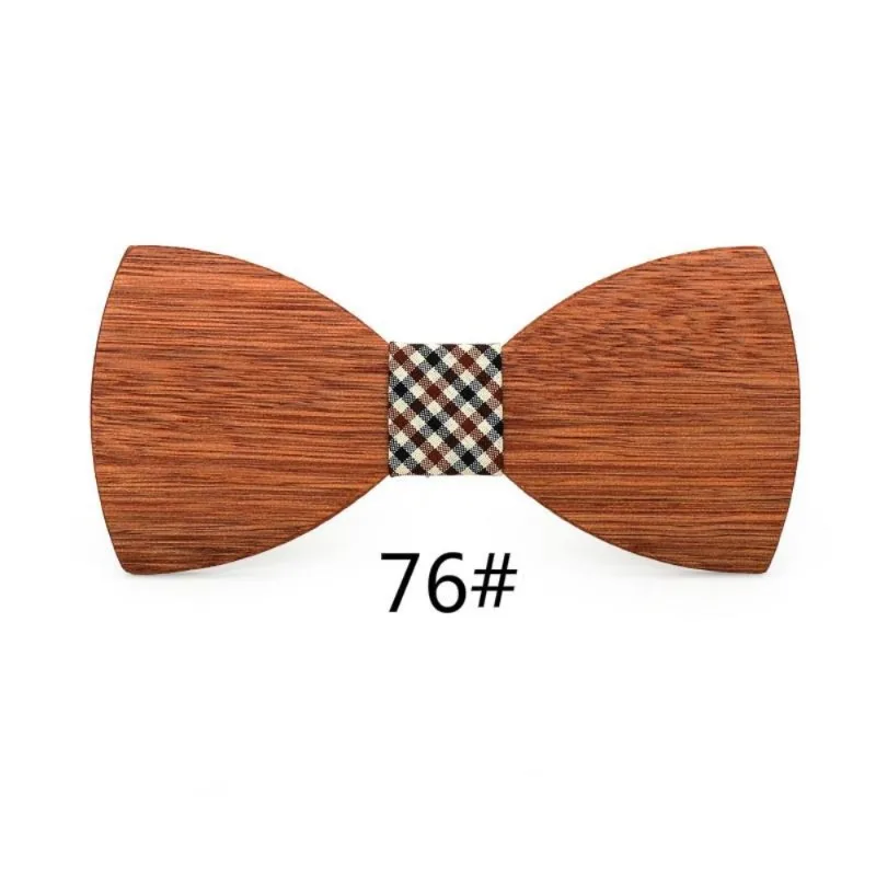 Holzfliege für Herren, Holzfliegen, Party, Business, Schmetterlings-Krawatte, Party-Krawatten für Männer, Holzkrawatten – Detail 5