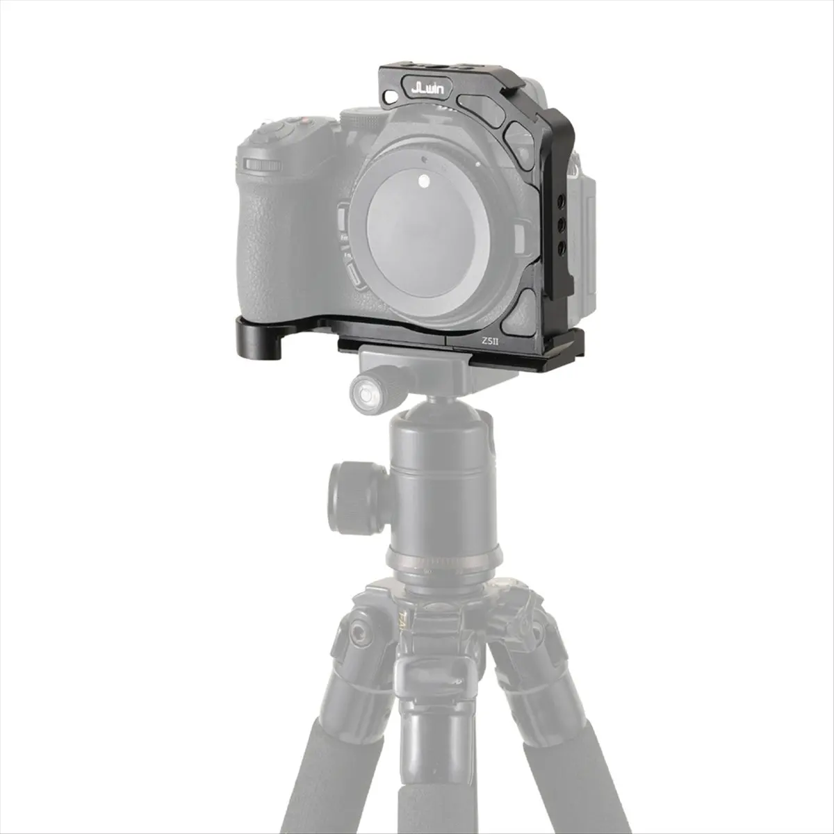 N05R JLWIN Nikon Z5 II 카메라 액세서리 마운트용 하프 카메라 케이지 향상된 사진 비디오 촬영 카메라 액세서리