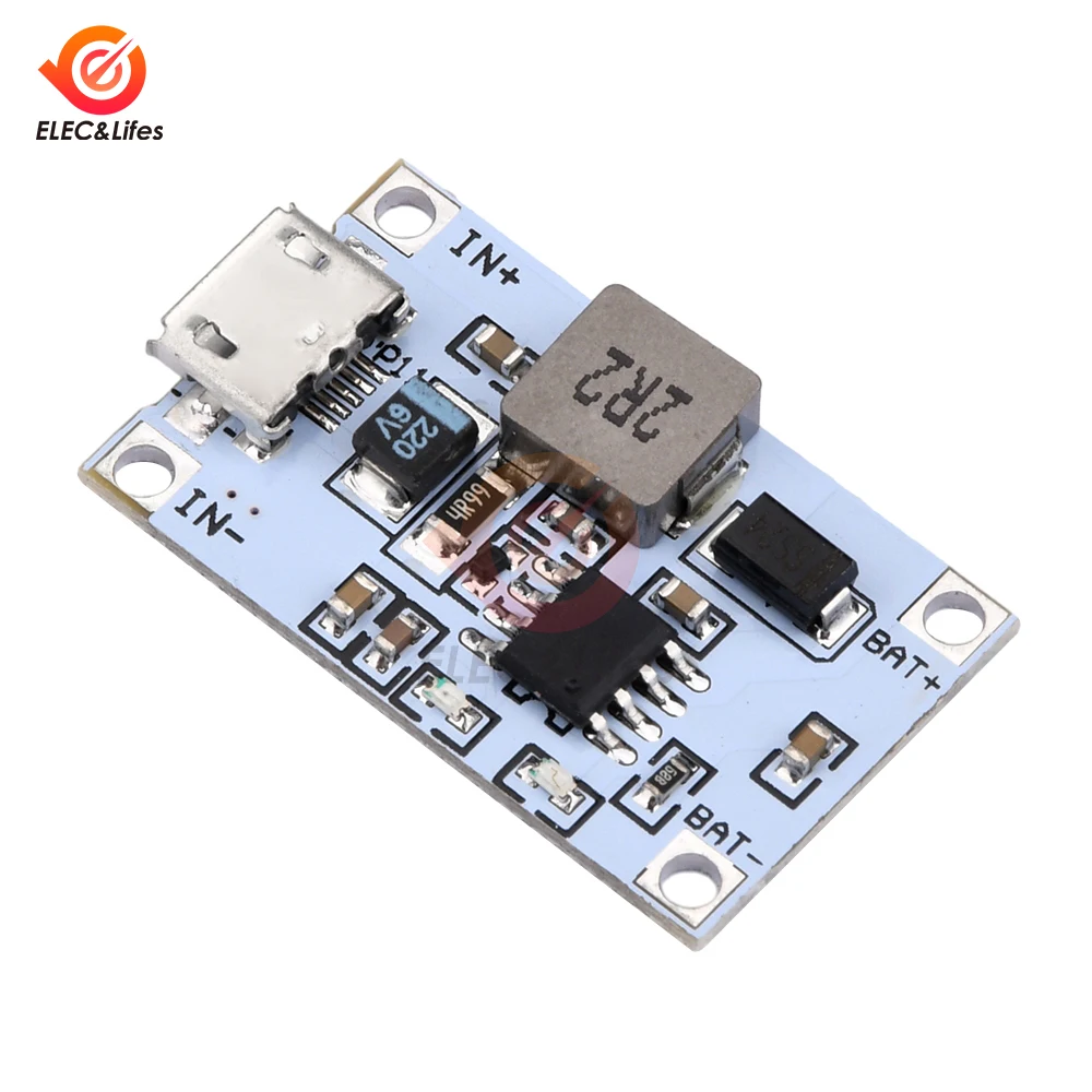 Mikro/TYPE-C USB 2S 7.4V 8.4V Lityum Pil Şarj Modülü USB Güçlendirici Şarj Kartı 5V 2A ila 8.4V İki Pil Şarjı