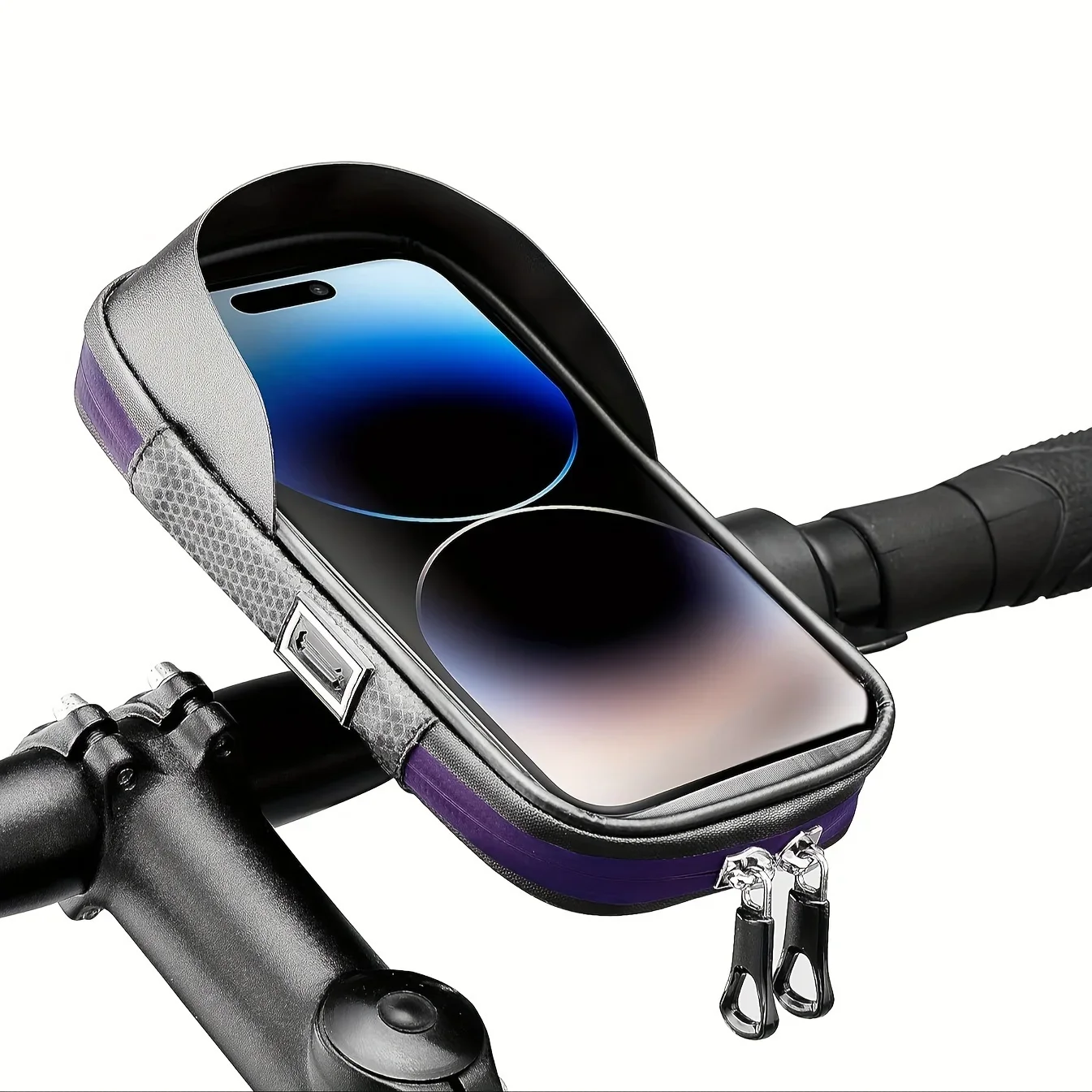 360° Adjustable Waterproof Bicycle Phone Holder Electric Bike Motorcycle Scooter
