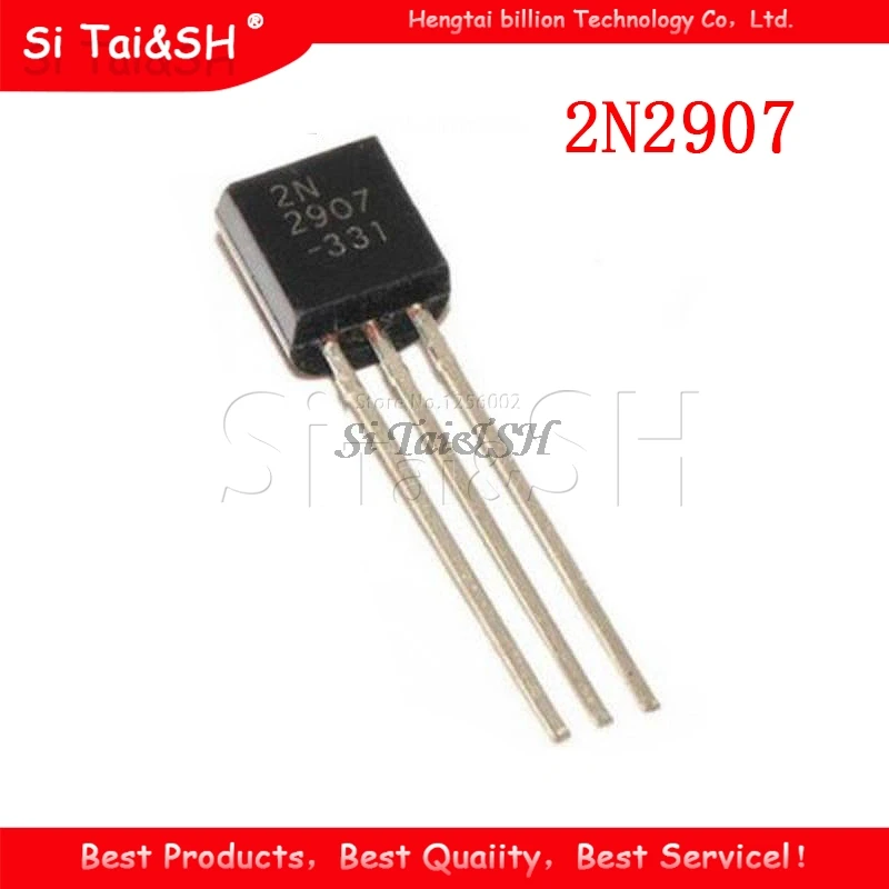 10value 200PCS BC337 BC327 2N2222 2N2907 2N3904 2N3906 S8050 S8550 A1015 C1815 Transistor Assortment Kit Transistors Box Pack