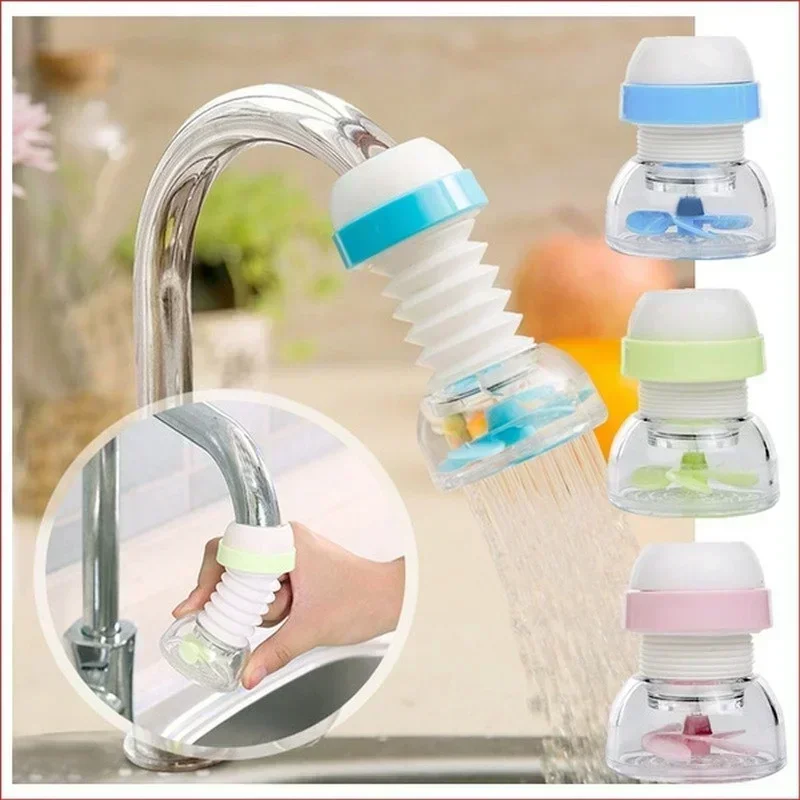 Kitchen Household Faucet Bubbler 360 Rotatable Bent Water Saving Tap Aerator Diffuser Faucet Nozzle Water Filter Swivel Tools