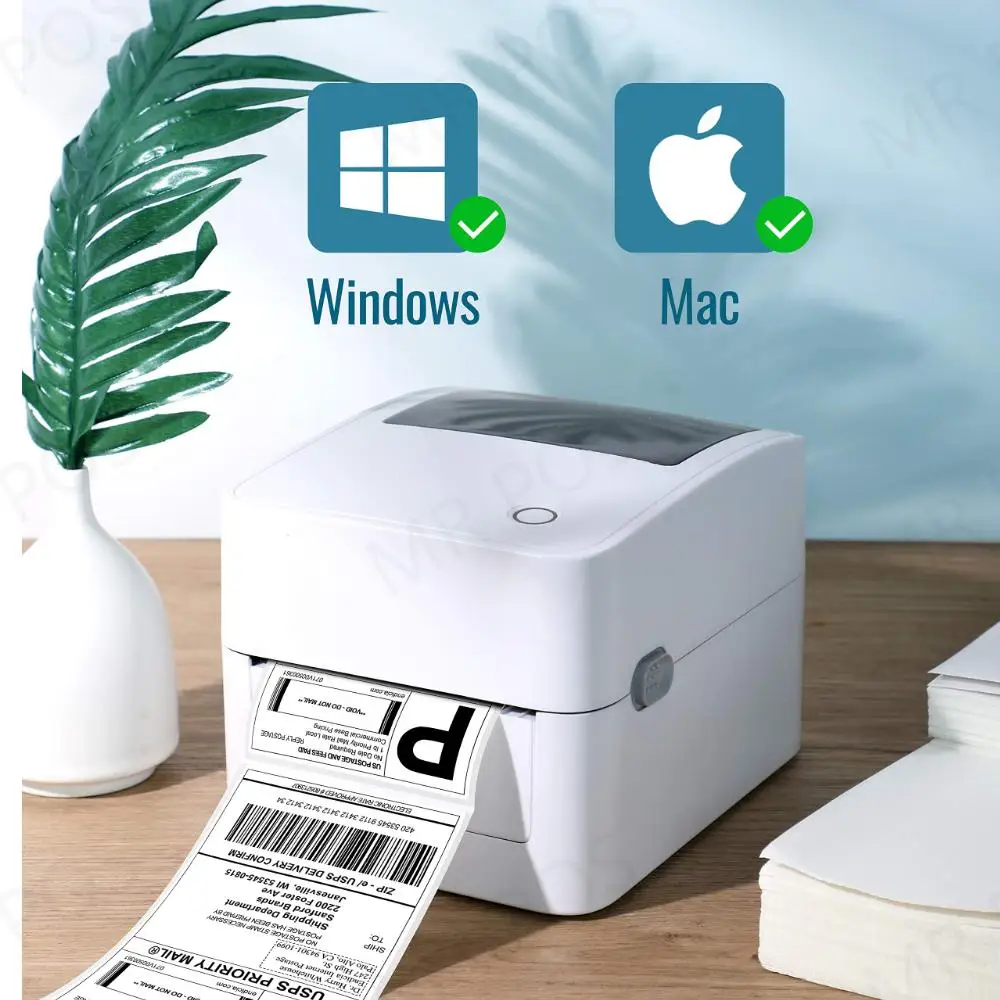 WIFI 4X6 Shipping Label Printer Xprinter 420B Thermal Label Marke Compatible with Ebay FedEx UPS Shopify Etsy Barcode Printer