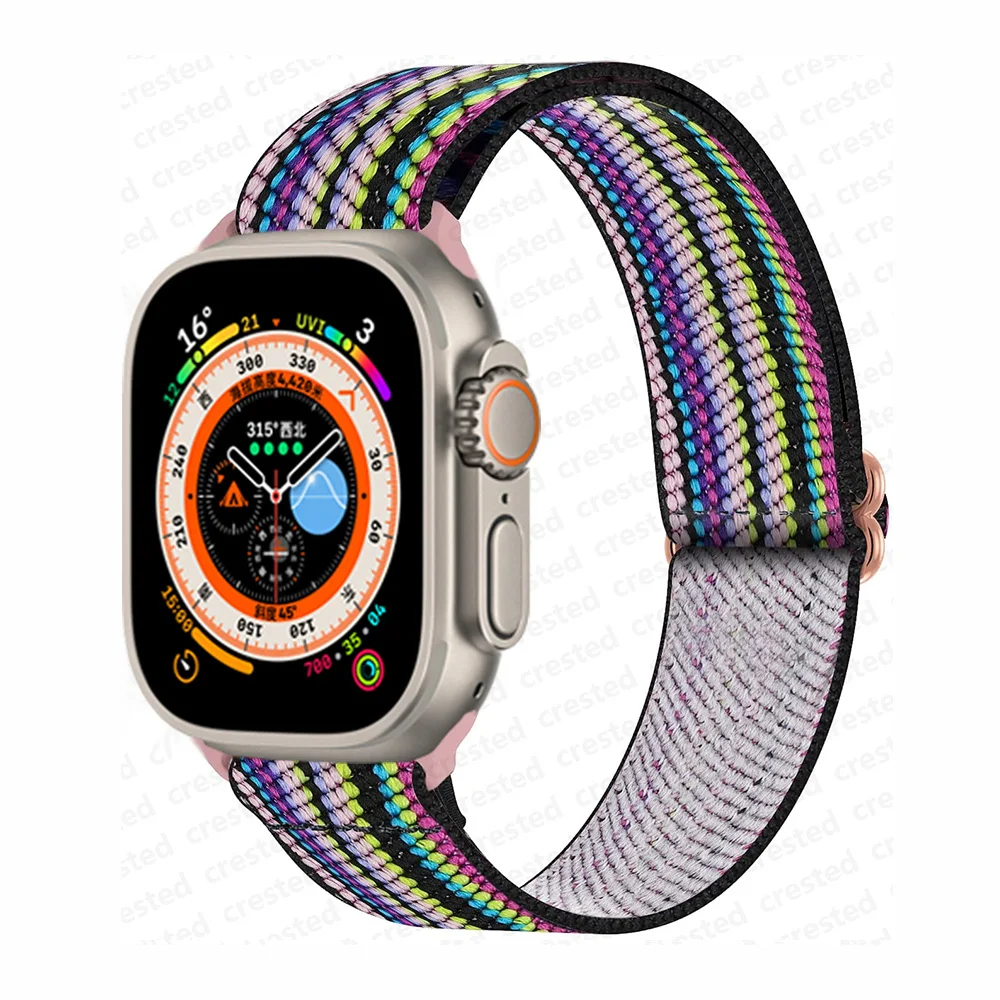 Durable Nylon Elastic Watch Strap Bracelet
