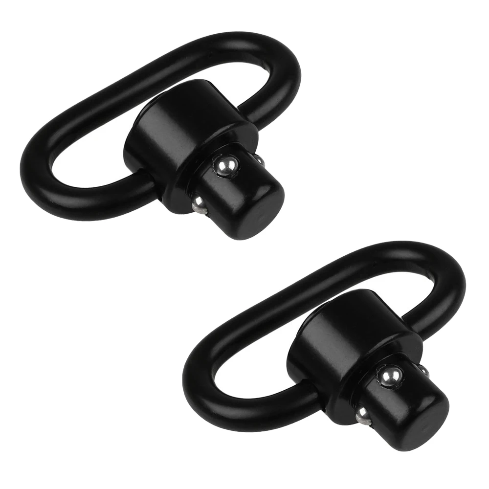 Sling Swivel Adapter 1.25 inch Quick Release Fixed Shoulder Strap Ring Steel Metal
