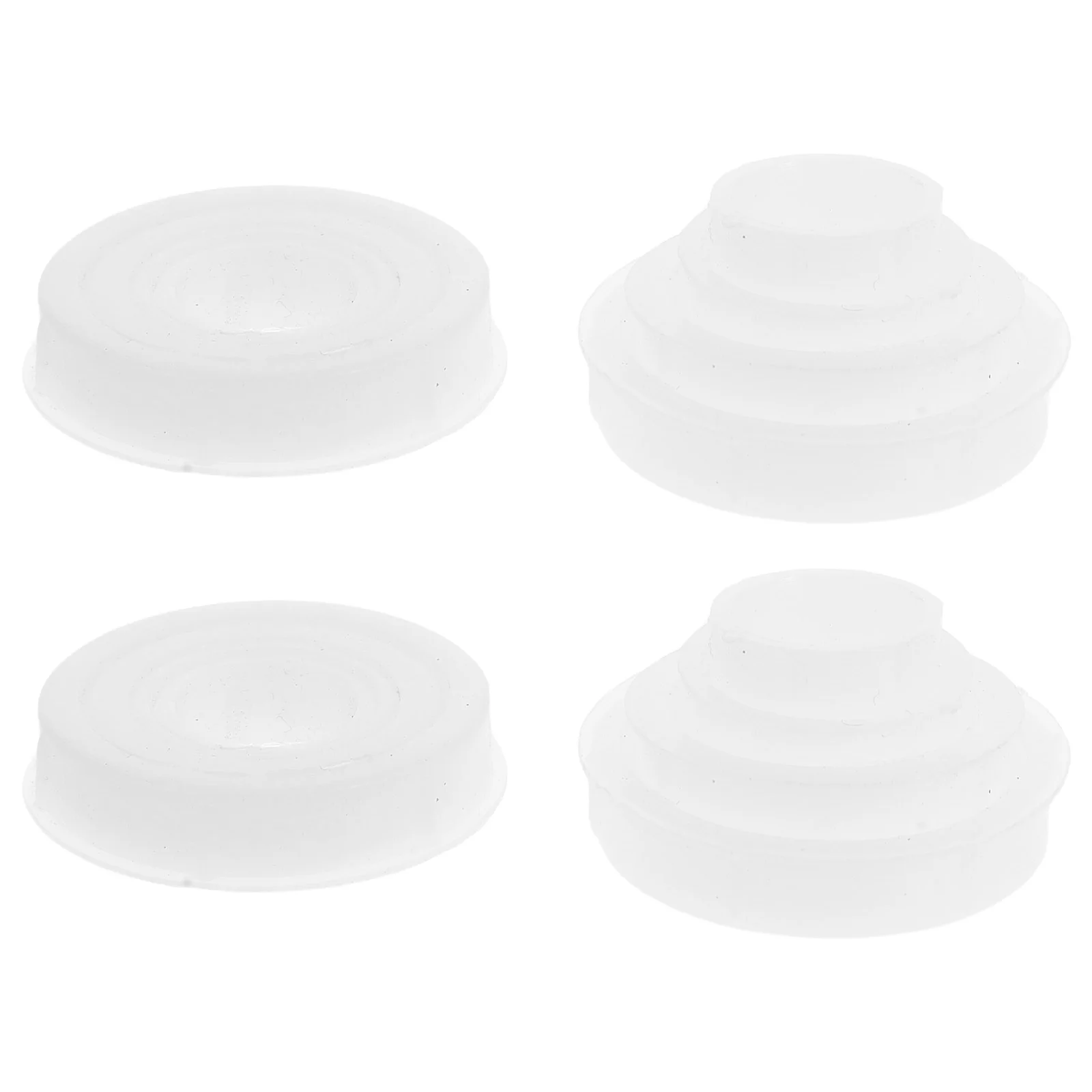 2 Sets Grinding Wheel Reducing Sleeve Adapter Bench Grinder Bushings Kit Reducer Arbor Plastic for Wheels Spacer