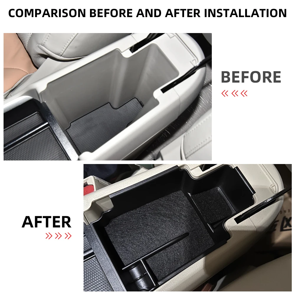 Car Armrest Storage Box - Space-Saving Interior Organizer and Accessory