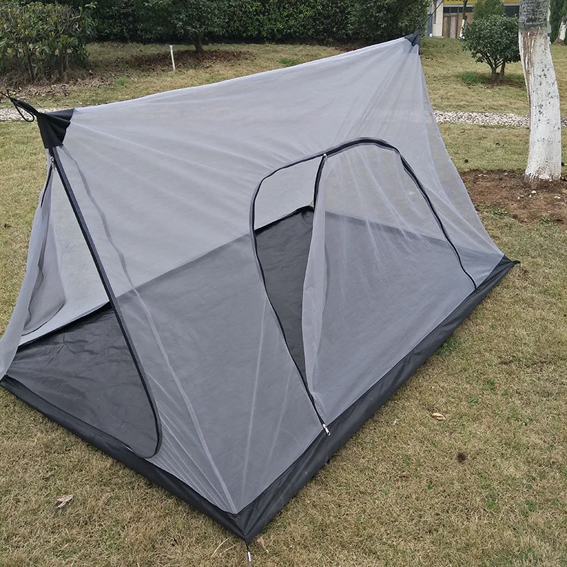 

Туристическая палатка-трапеция с москитной сеткой, Всесезонная портативная, с защитой от комаров, для отдыха на открытом воздухе, походов