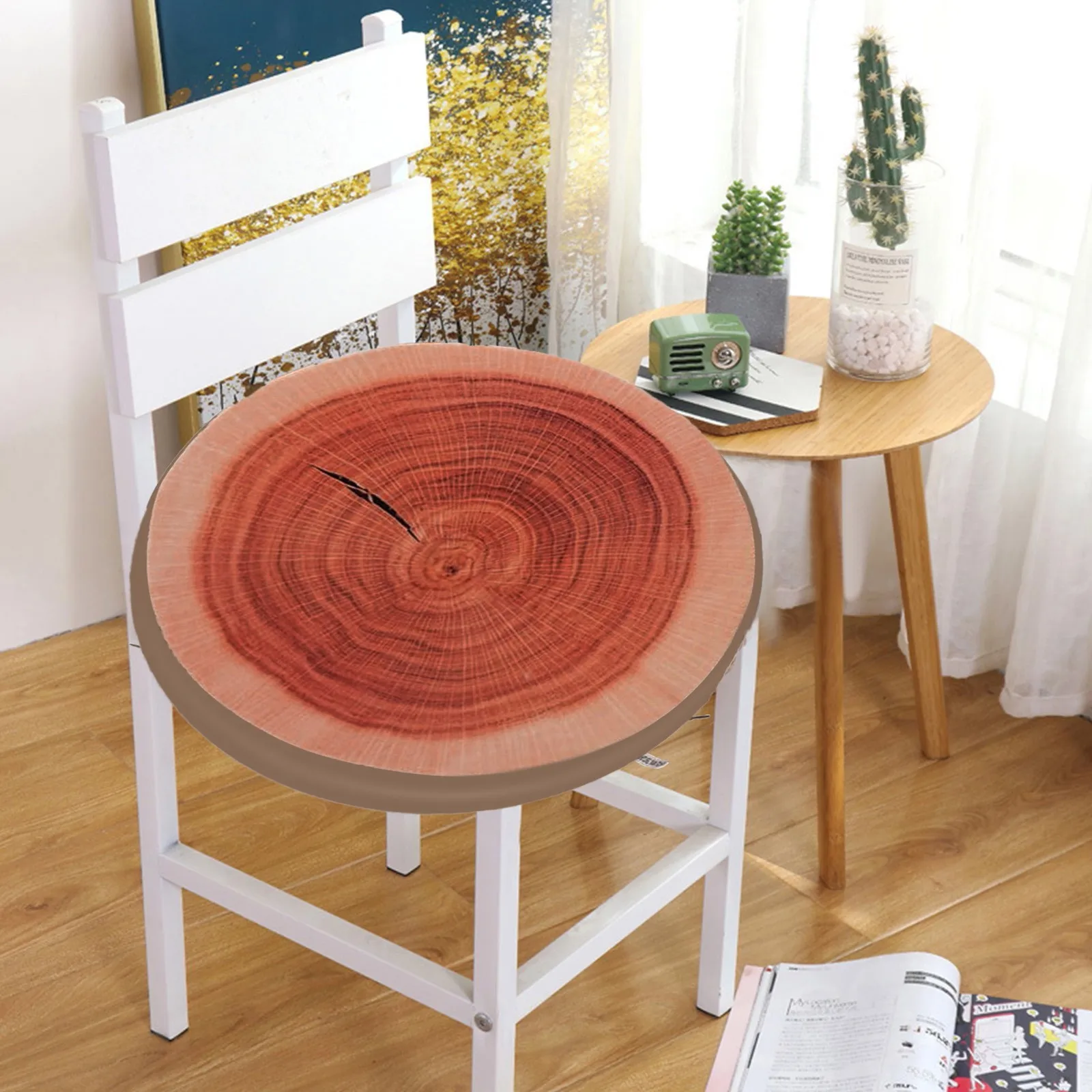 

Gel Seat Cushion For Drivers 1pc 3d Fruit Comfortable Cute Pillow Artificial Cushion For Tree Stump Sponge Cushion Sofa Cushion
