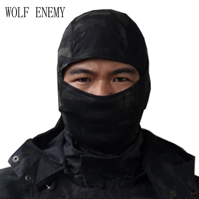 Hot Multicam Arid Tactical Nijia Balaclava/ MCA Full Face Soft Skullies & Beanies Hunting Cap