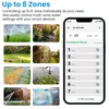 INKBIRD 6 OR 8 Zones EU Types of WIFI Sprinkler Controller Used to Intelligent Irrigation for Watering With Seasonal Adjustment 3