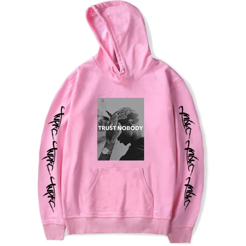 

Hip Hop Rapper Tupac 2Pac Hoodies Men's Fashion Tracksuit Hoodie Kids Clothing Autumn Winter Coat Punk Sweats Women Sweatshirt