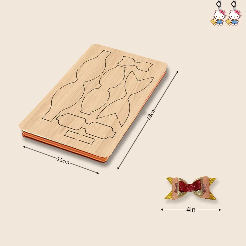 4-дюймовая трехслойная форма для Резки Лука ласточкиного хвоста подходит для большинства режущих машин