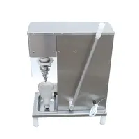 Manual Yogurt Fruit Ice Cream Blender Mixer Machine Big Cone Cup CFR by Sea 2