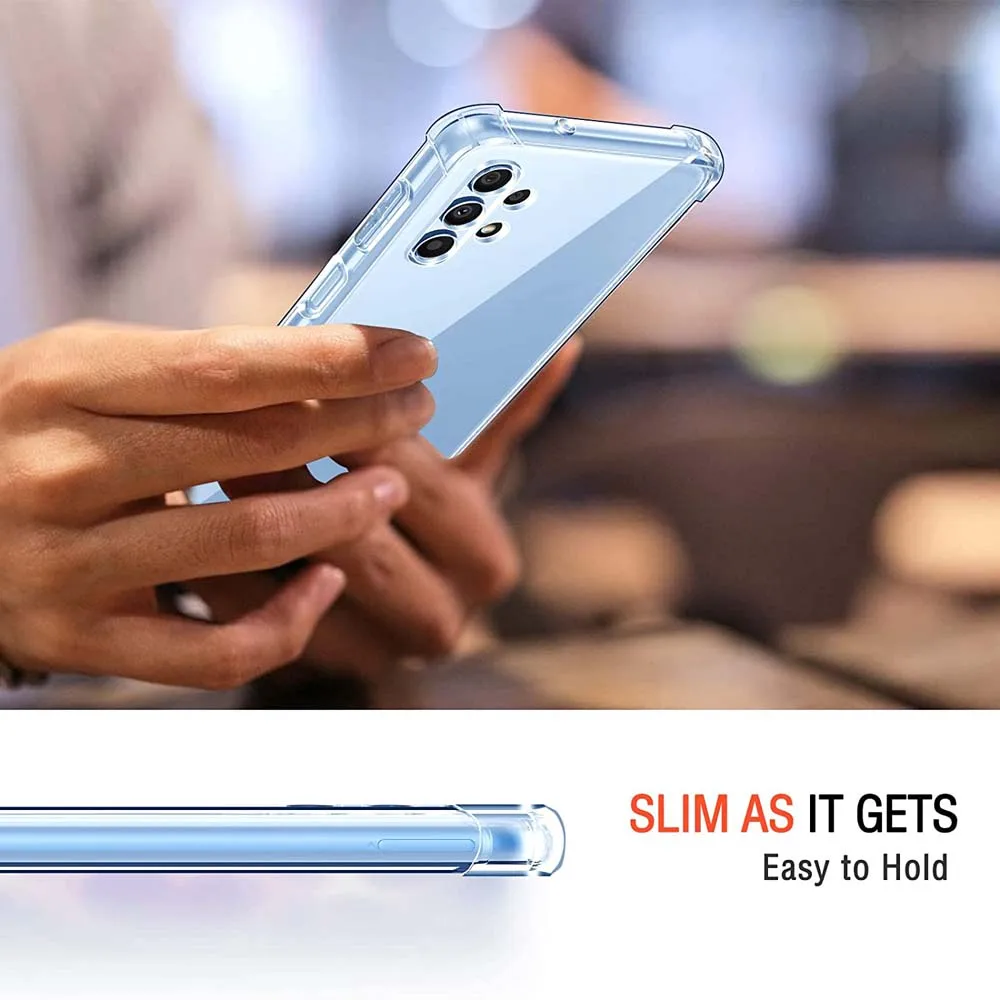 Durable Clear Shockproof Silicone Phone Case