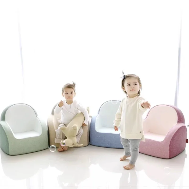 Kids Chair Sofa Child Baby Playpens Kinder Kawaii Children's Kid Couch Bumper Room Opens Lounger Pouf Toddler Furniture Bean Bag