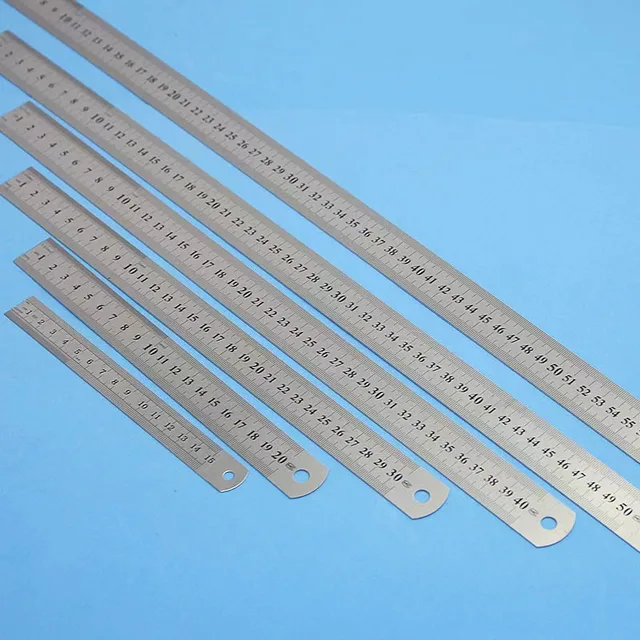 Regla De Ángulo Recto De Acero Inoxidable 90° - 500x250 Mm, Doble Escala, Ideal Para Carpintería Y Bricolaje