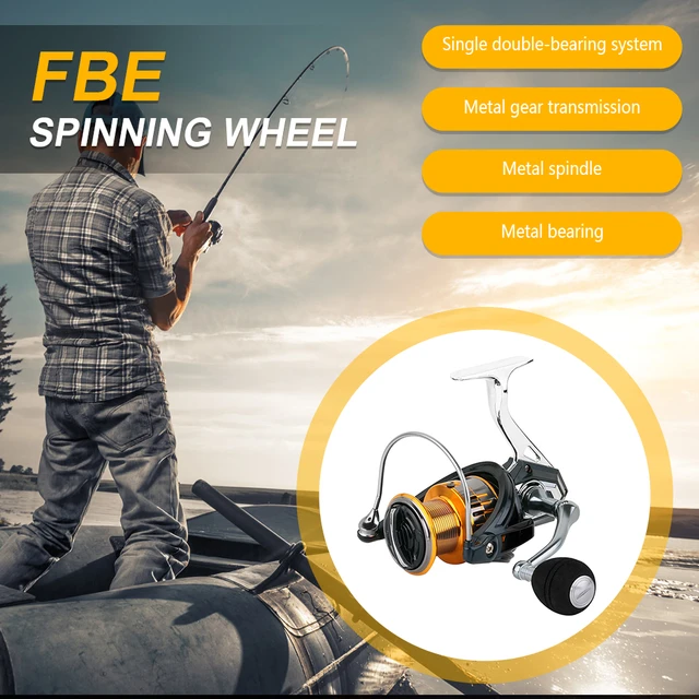 Metal Freshwater Seawater Dual Use Fishing Reel Big Pulling Drag