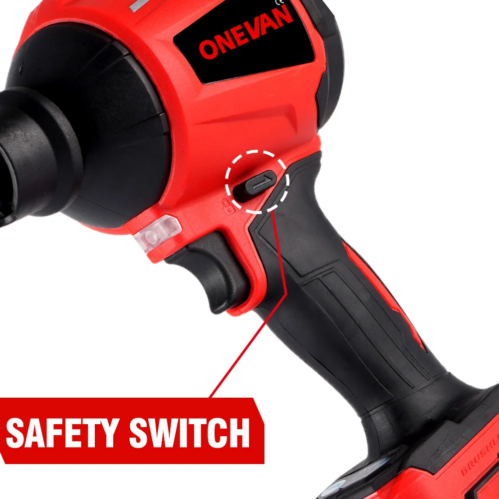 ONEVAN 브러시리스 블로워 1500W 다기능 인플레이터 진공 무선 먼지 블로워 먼지 청소 도구 마키타 18V 배터리 핀용