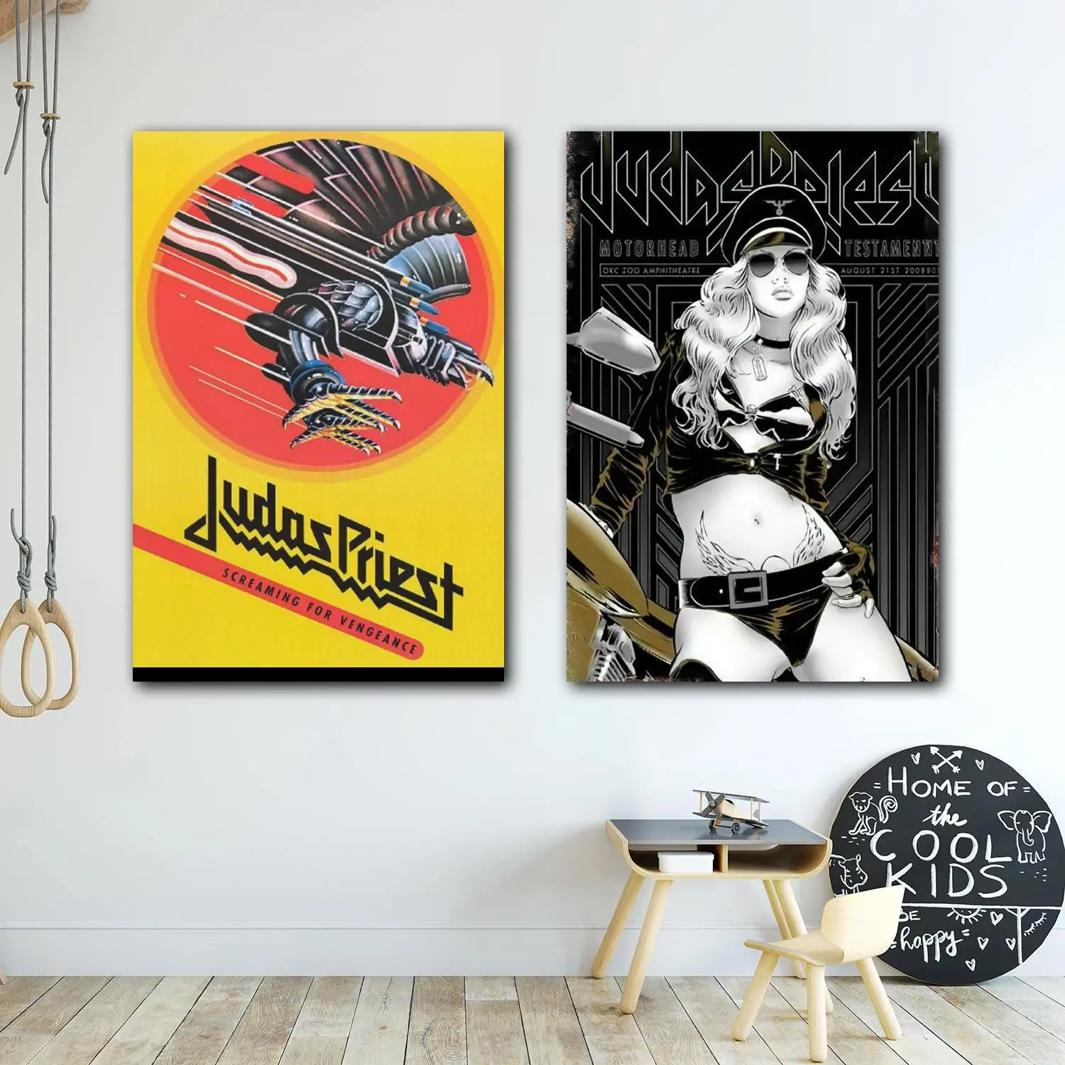 

judas priest band Decorative Canvas 24x36 Posters Room Bar Cafe Decor Gift Print Art Wall Paintings