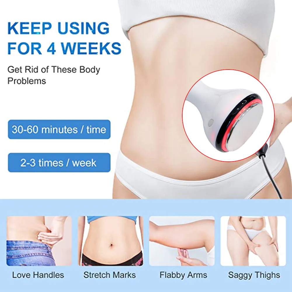 AOKO 80K Body Shaping Machine 2.5 Ultrasound Cavitation Weight Loss Burner Slimming Massager Anti-Cellulite Fat Removal Device