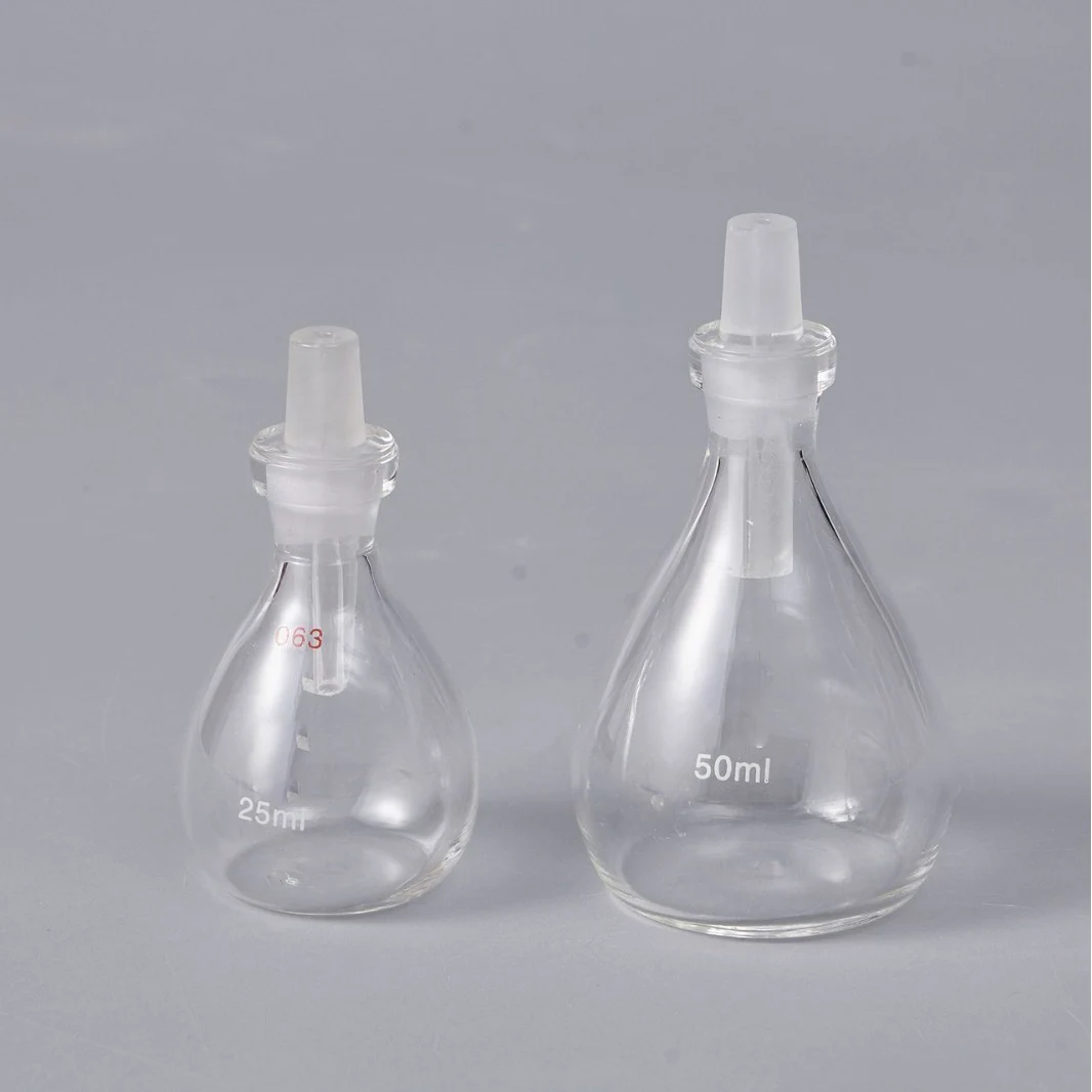 게이 루사크 비중력계, 피크노미터, 50ml 병, 로트당 10 개
