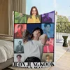Singer idol Warm Soft Plush Nap Blankets Sofa rug for Living Room j-Jung Office Bedroom k-kook Home Travel Kid Gifts Flannel 2