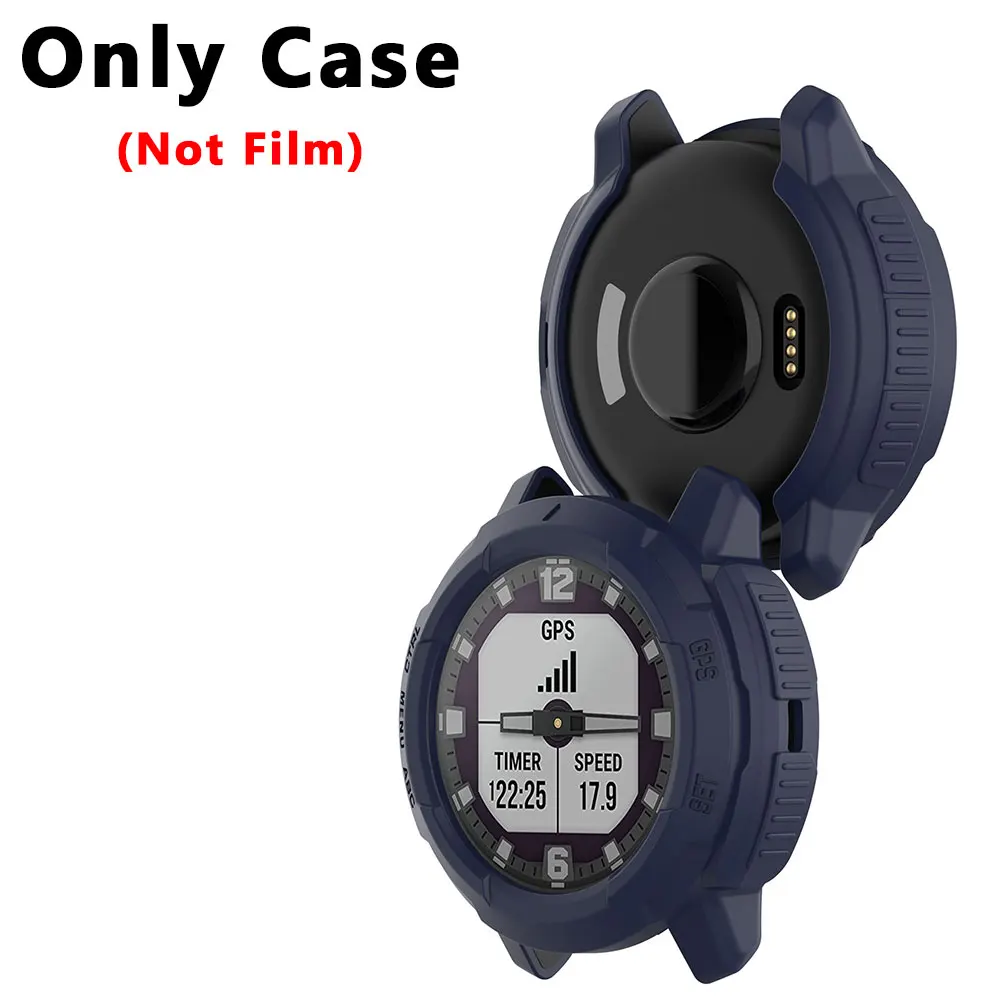 Dual-Layer Protective Case with Tempered Glass Film and Bumper Cover