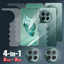 Multi - Pack Butterfly Hydrogel Screen and Lens Protectors - Soft HD Film (For Oneplus 9R)