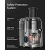 High-Power Hervigour Juicer Machine, Large 3.2" Feed Chute, Quick Juice Extractor for Whole Fruits & Veggies, 3-Speed Settings, 6