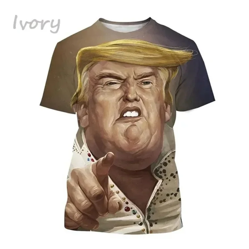 thumbnail image 1 of Camiseta de manga corta con estampado 3D de dibujos animados divertidos, camiseta deportiva de secado rápido de gran tamaño, top informal de calle, 1 of 4