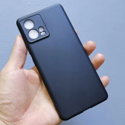 2-Pack Transparent Black Soft TPU Protective Cases for Motorola Edge 30 Fusion (2 PCS)