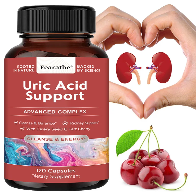 Vegetarian Uric Acid Cleanse and Detox Supplement