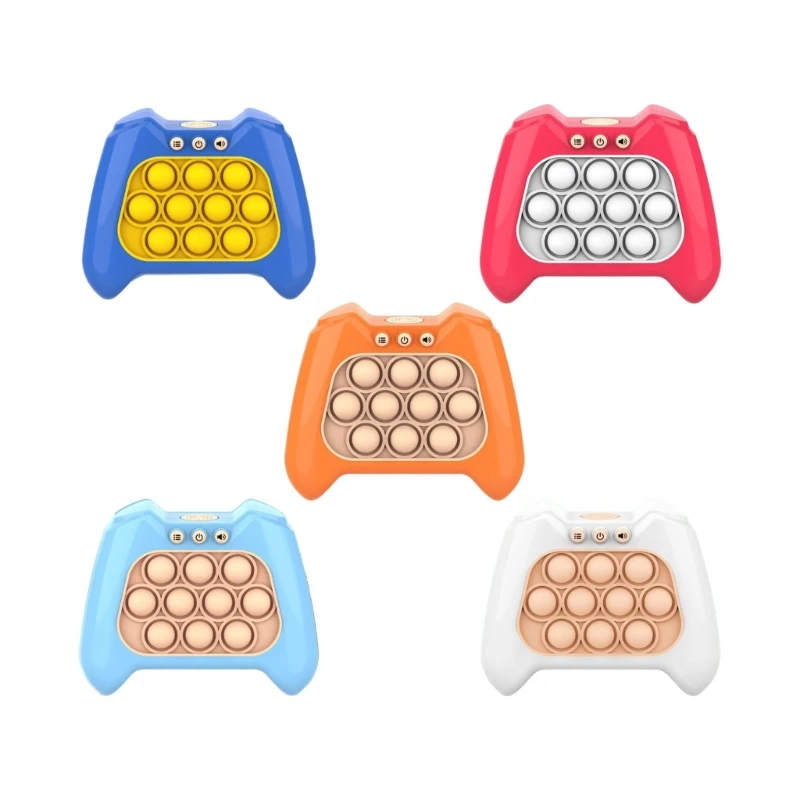 

Handheld Game Console Music Pop-Puzzle Stress Relief Finger Press Toy Kids Game