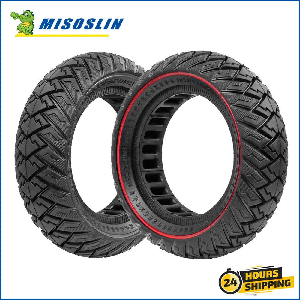 

10 Inch Solid Tire Electric Scooter for KUGOO M4 Pro / VSETT10+/Zero 10X/Kaabo Mantis Wheel 10x3 255x80 80/65-6 Tyre Spare Parts