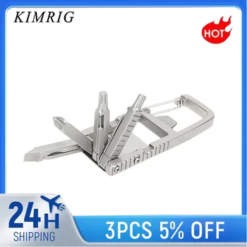 KIMRIG Vlogger Mini Tools Kit Multi Functional Combination strumento Standard cacciavite per accessori per fotocamere fotografo