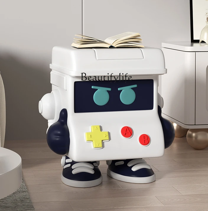 

Robot Coffee Table Floor Ornaments Living Room Large TV Cabinet Sofa Decoration