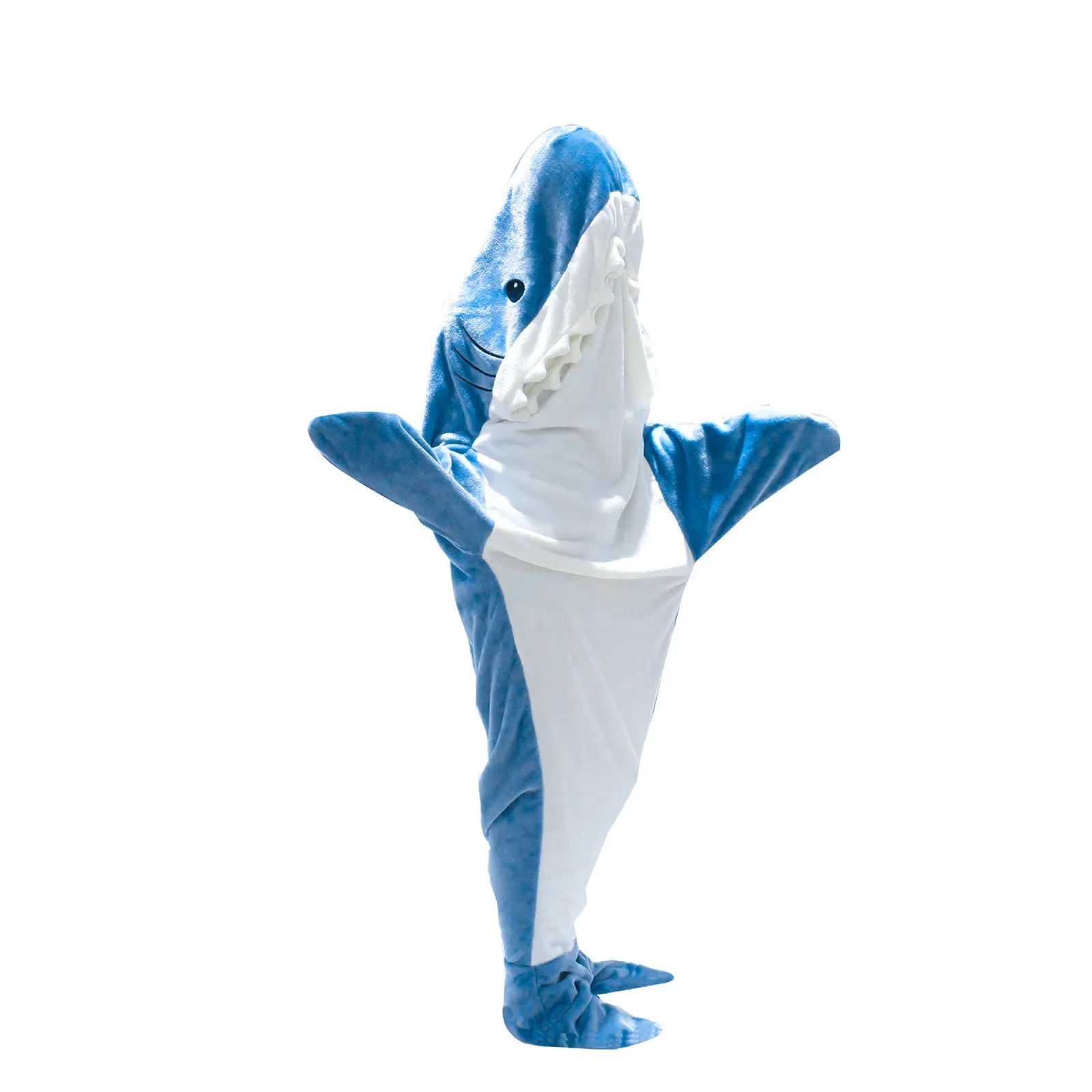 Shark Blanket Adult Hoodie Sleeping Bag One Piece Nightwear Buy 3 Free 3